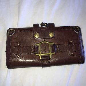 Lockheart leather wallet